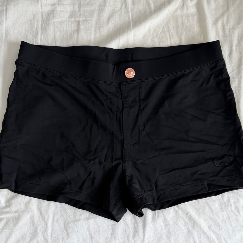 Stylish Black Swim Trunks for Men
